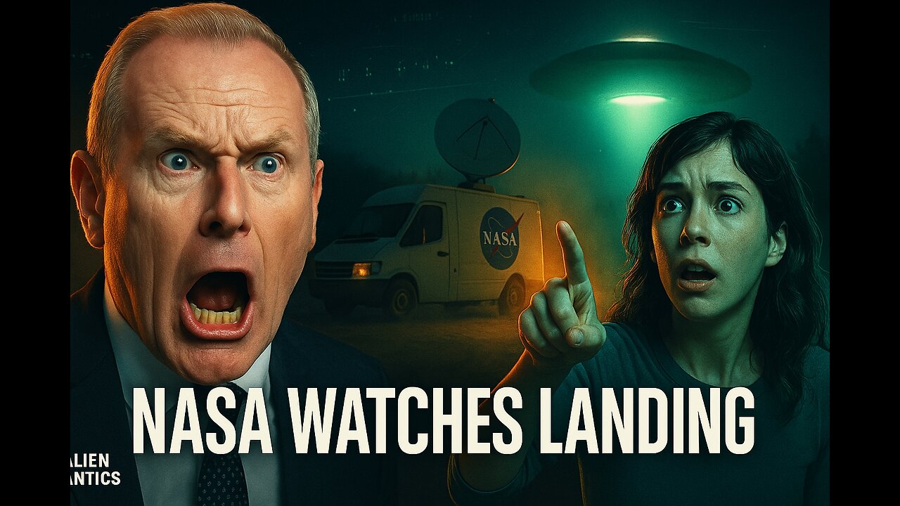 SKYWATCHER CAUGHT LANDING UFO ON CAMERA WHILE NASA WATCHES
