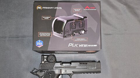 Primary Arms HTX-1 ACSS Red Dot- Unboxing, Install, and Initial Review