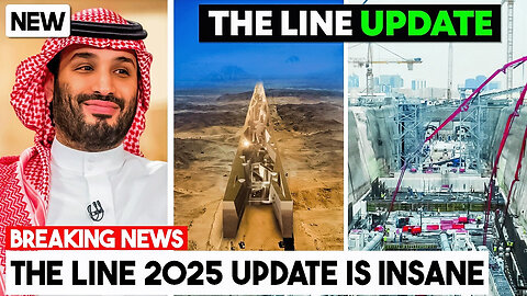 THE LINE City: Latest 2025 Construction Progress Revealed