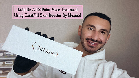 Let's Do A 12-Point Meso Treatment Using Caratfill Skin Booster By Meamo!
