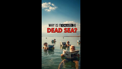Why It’s Called the Dead Sea