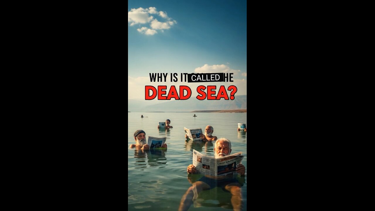 Why It’s Called the Dead Sea