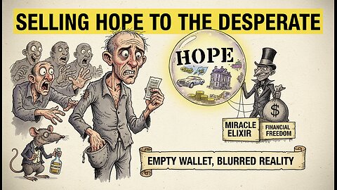 Why The Poor Are The Favorite Prey Of The "Get-Rich-Quick" Industry