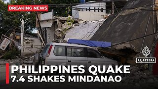 Philippines earthquake: 7.4 magnitude quake shakes Mindanao region