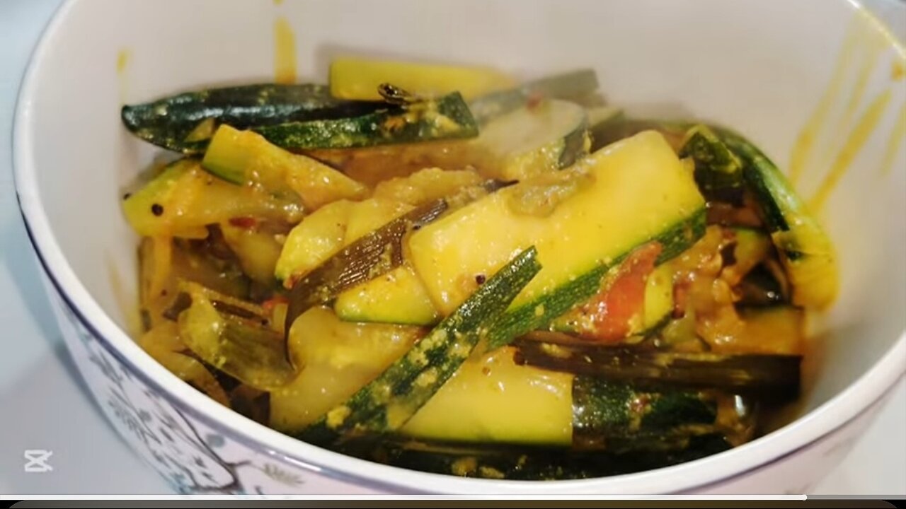 Zucchine Curry😋😋#recipe #cooking