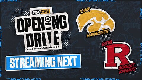 Iowa at Rutgers | CFB ON FOX