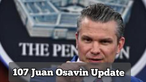 Juan Osavin Critical Update 9-30-2025