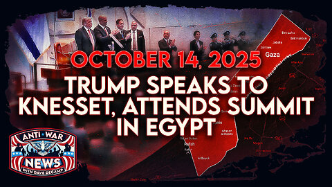 Trump Speaks To Israeli Knesset, Attends Summit in Egypt as Israel and Hamas conduct Swap, and More