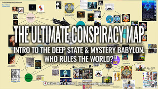 The Ultimate Conspiracy Map ep. 1 - Intro to The Deep State & Mystery Babylon. Who Rules The World?