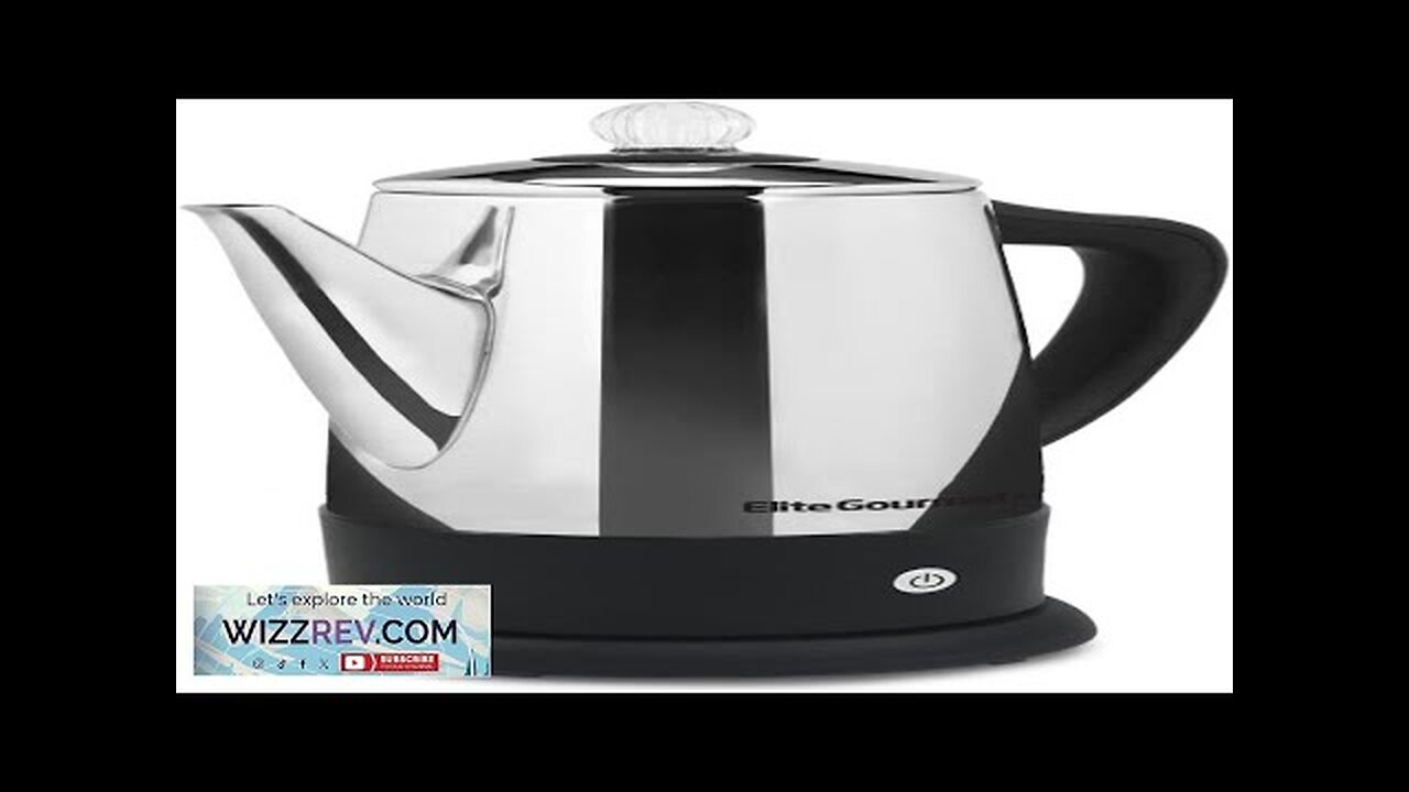 Elite Gourmet EC812 12 Cup Electric Coffee Percolator Keep Warm Review