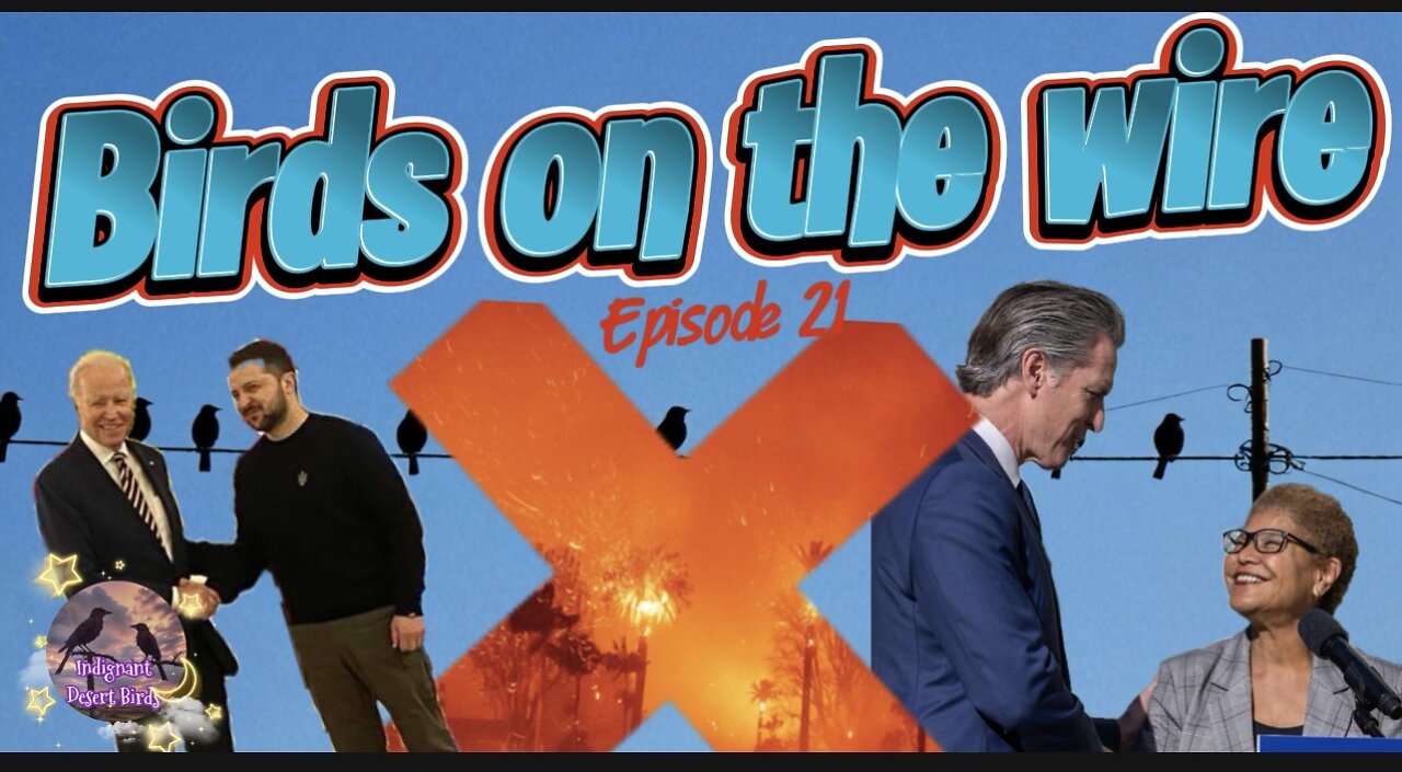 LA Burning, Gavin and Karen inept, and Biden gives to Ukraine instead, this more. Episode 21!