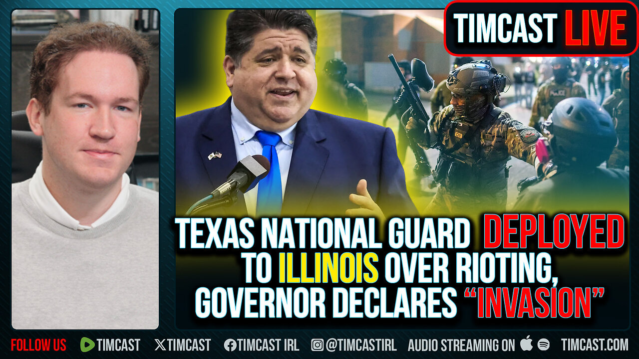 Texas National Guard DEPLOYED To ILLINOIS, Governor Declares INVASION