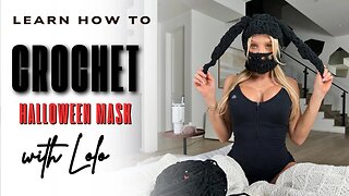 How To Crochet a Halloween Mask