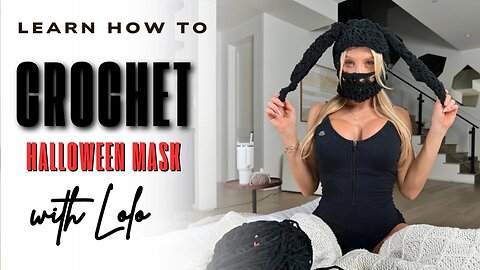 How To Crochet a Halloween Mask