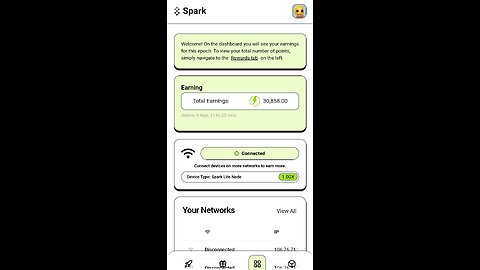 Spark Chain AI Airdrop | Sell Unused Internet