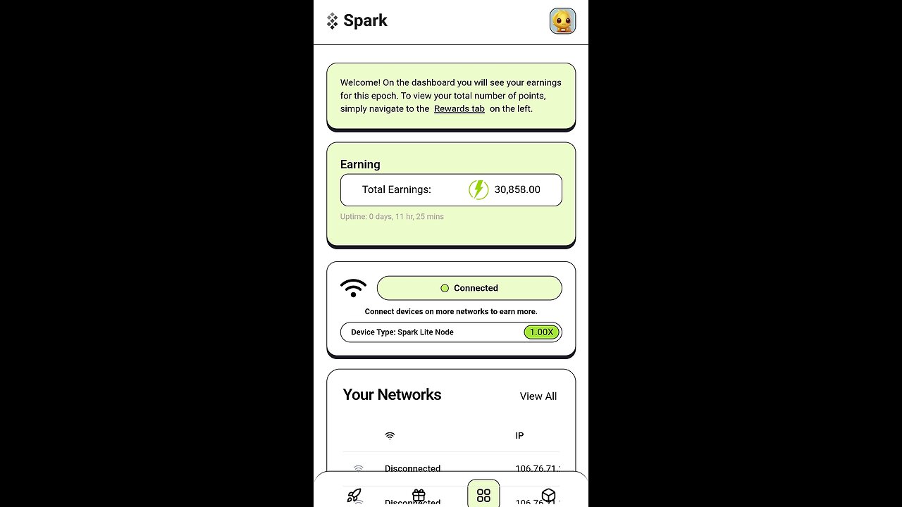 Spark Chain AI Airdrop | Sell Unused Internet