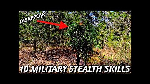 10 Military Stealth Survival Skills!