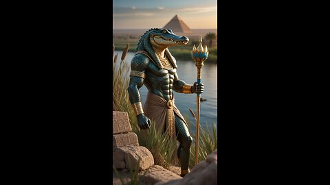 SOBEK - The EGYPTIAN DEITY, A CROCODILE ...