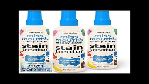 Miss Mouth's Messy Eater Stain Treater Spray 4oz 3 Pack Stain Review