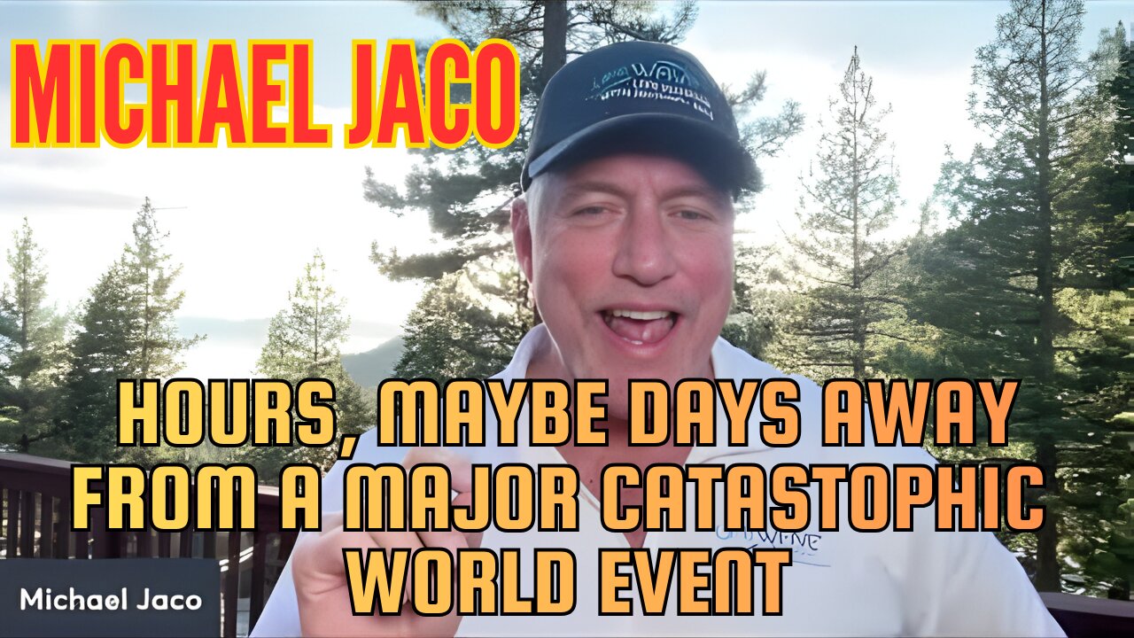 🚨MICHAEL JACO: HOURS AWAY FROM SOMETHING CATASTROPHIC🚨?