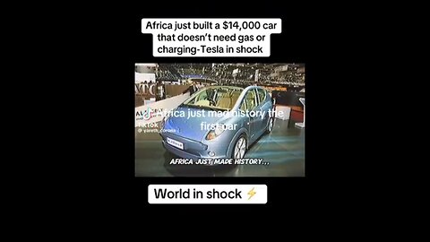 Africas 1st Electric Car - called the "Saith FEV"