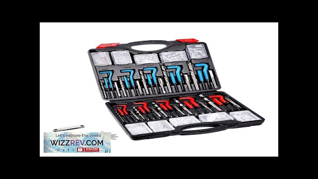 VEVOR Helicoil Thread Repair Kit 338-Piece SAE and Metric Rethreading Tool Kit Review