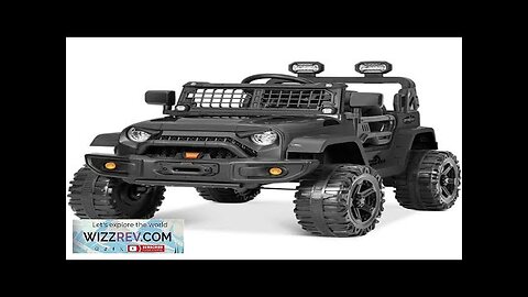 Funtok RO1 12V 4.5A Battery Powered Electric Ride on Truck Dual 25W Review