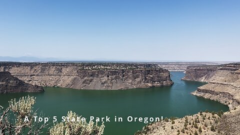 Winter vs. Summer Overlook Crooked River Arm Lake Billy Chinook @ The Cove Palisades State Park | 4K