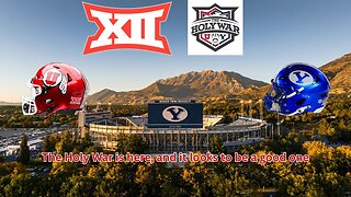 The Holy War is here, with BYU hosting Utah in an important Big 12 clash