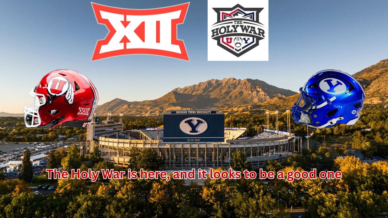 The Holy War is here, with BYU hosting Utah in an important Big 12 clash