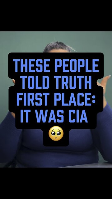 It Was CIA! 🤯