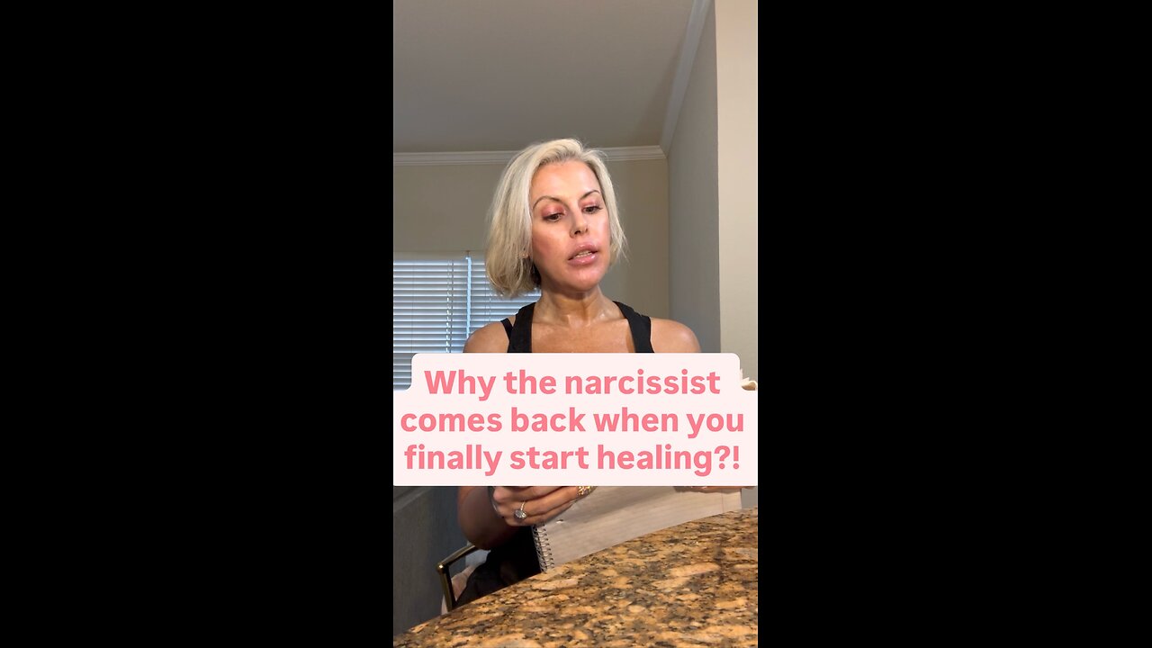 Why the narcissist comes back when you finally start healing?!