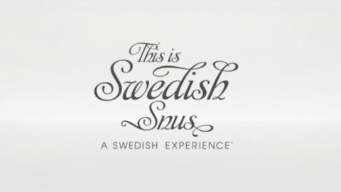 Classics: This is Swedish Snus Advertisement