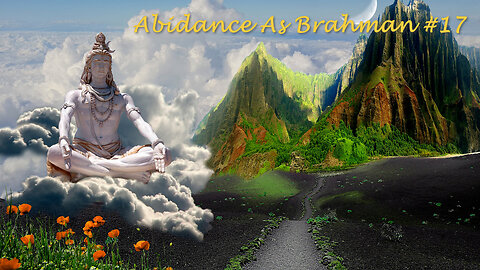 ABIDANCE AS BRAHMAN #17 - Discussions on Advaita with Saccidānanda Ācārya & sisya Subodhananda
