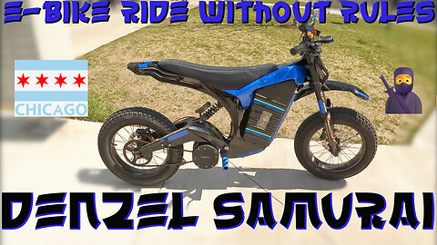 DENZEL SAMURAI 72V e-BIKE | ASSERTIVE RIDE & CHEATING PAST TRAFFIC JAMS TO MEET A LUNCH DATE ON TIME