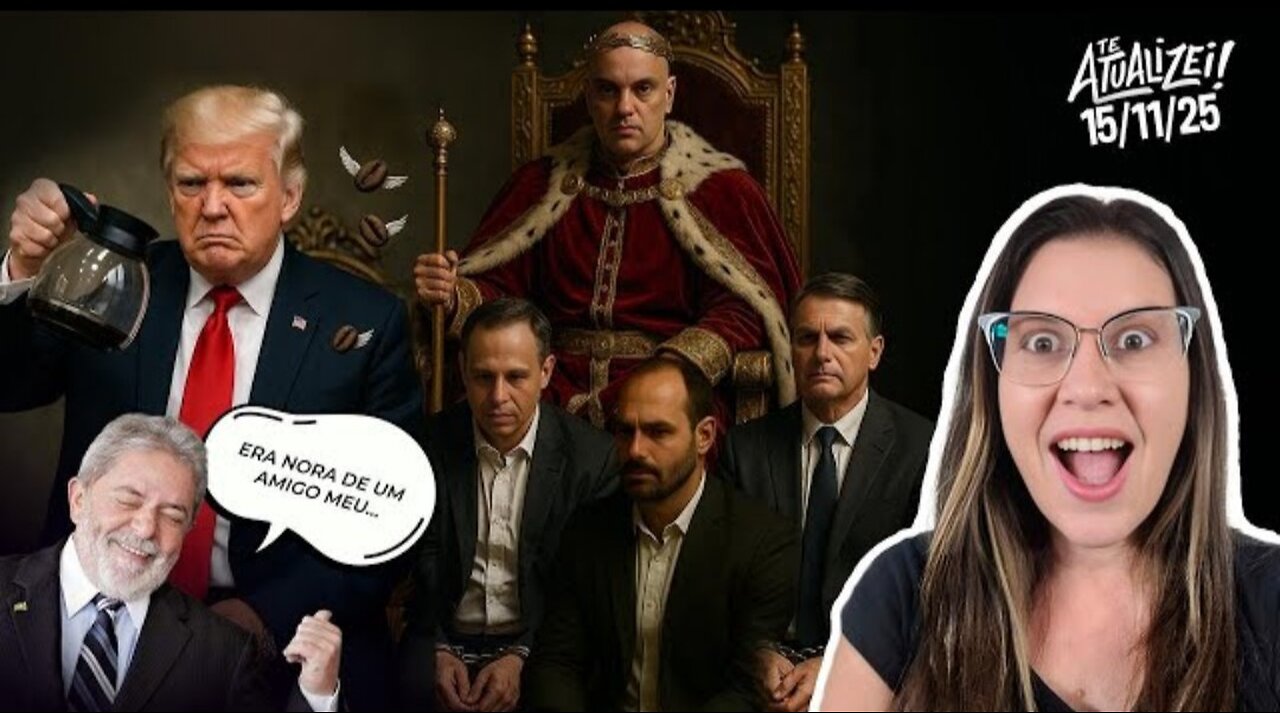 Te ENGANARAM sobre a queda das TARIFAS, os juristas fazendo EXPOSED do STF, a nora do janjo e mais.
