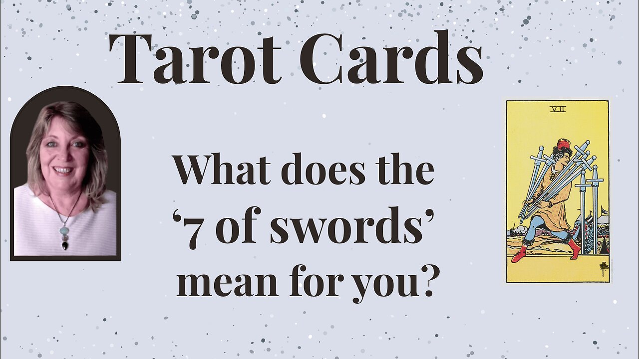 7 Swords Tarot – The mischievous one! 🌟🕯️