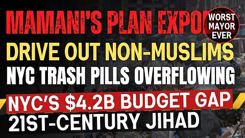 NYC Trash Crisis: Dennis Michael Lynch Exposes Mamdani's Alleged Plan to Drive Out Non-Muslims!