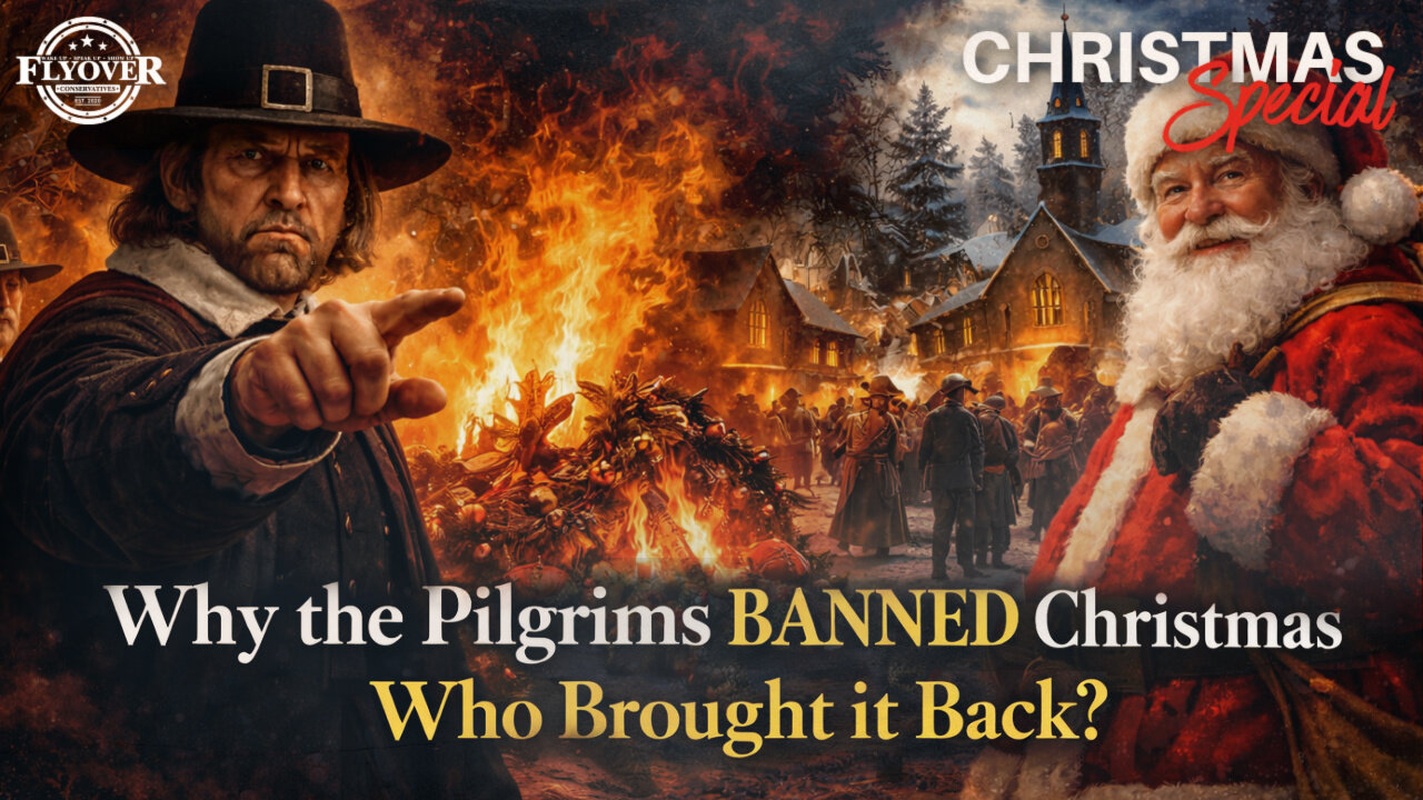 Why the Pilgrims BANNED Christmas—and Who Brought It Back (Part 2) - Bill Federer - Holiday Special | FOC Show