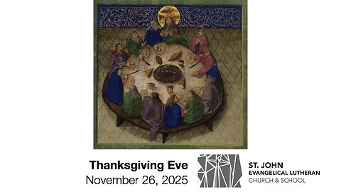 Thanksgiving Eve — November 26, 2025