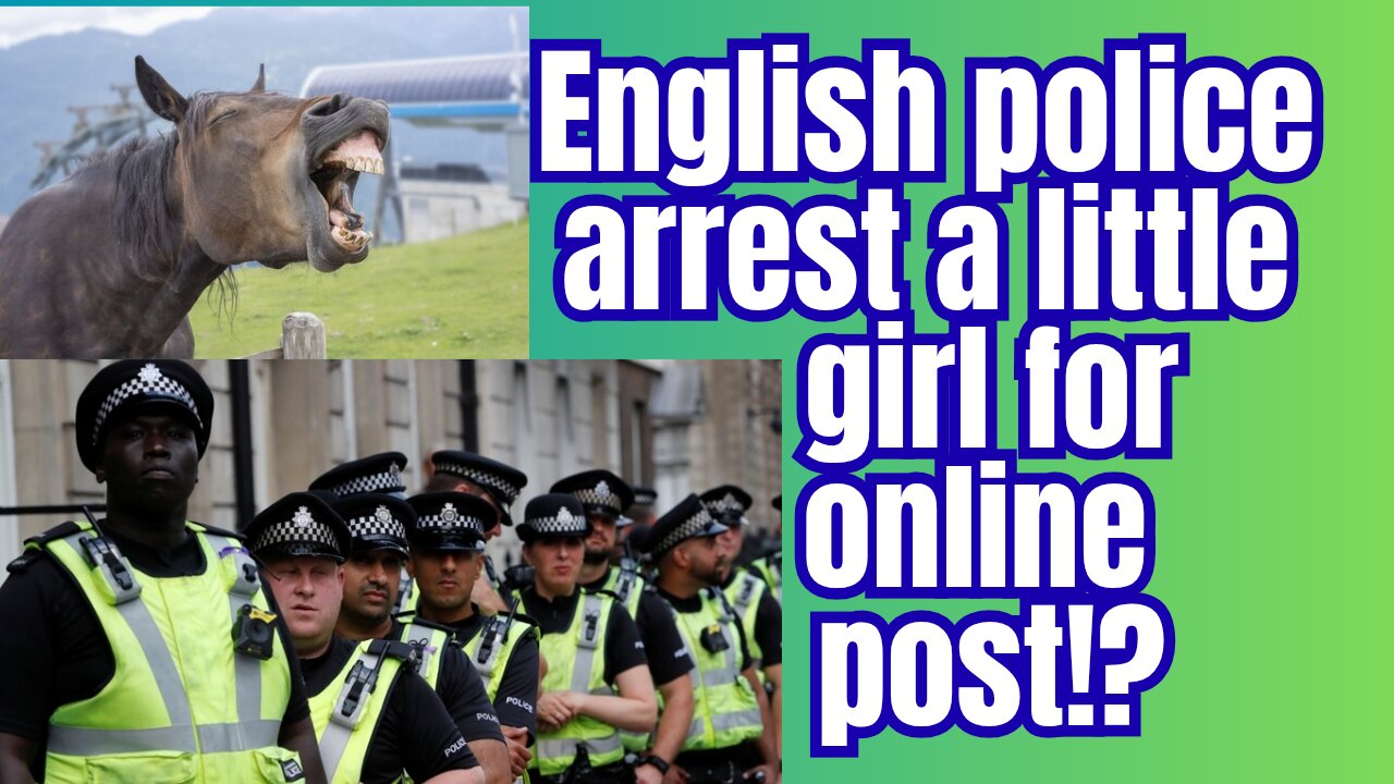 Are kids REALLY getting arrested in England for on line posts?