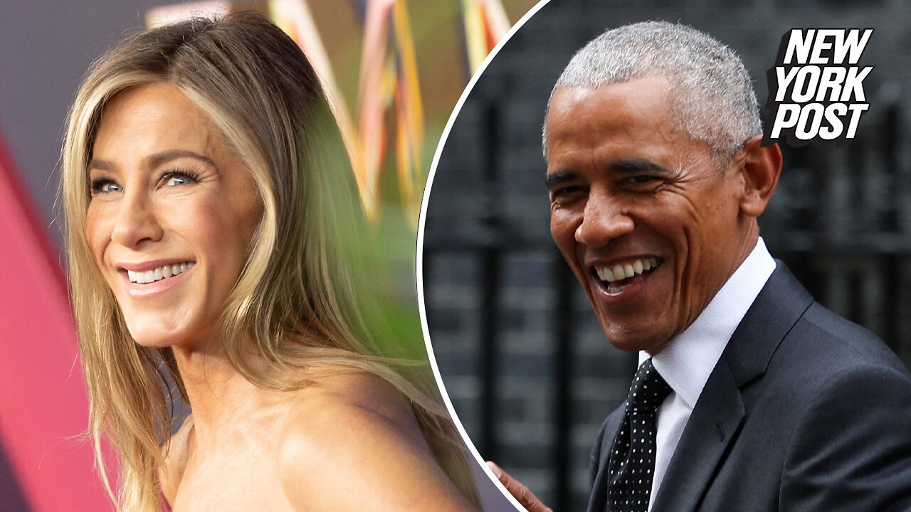 New video of Barack Obama without Michelle at a DC restaurant pours fuel on wild, unfounded Jennifer Aniston romance rumors