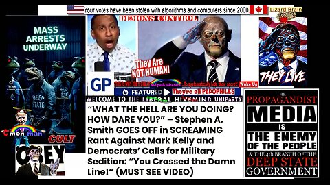 Stephen A. Smith GOES OFF in Rant Against Mark Kelly and Democrats’ Calls for Military Sedition