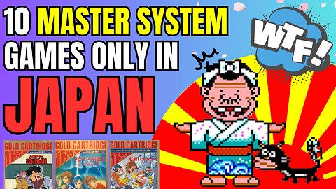 JAPAN Master System Games That Never Released Anywhere Else!