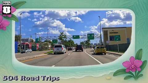 Road Trip #1157 - US-1 N - Florida Mile 184-190 | Fort Lauderdale Part 2