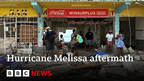 Hurricane death toll rises as Jamaica aid effort struggles | BBC News