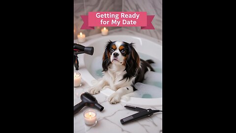 When You Have a Date Tonight 😍🐶 #LadyAndTheTramp