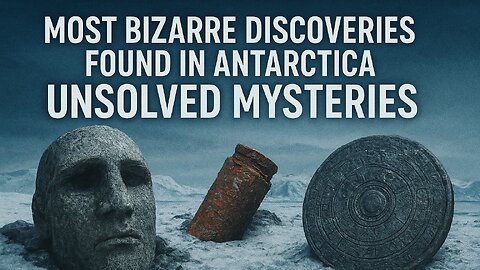 Most Bizarre Discoveries Found In Antarctica - Unsolved Mysteries