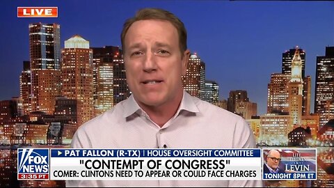Rep Pat Fallon: Epstein Is A DEMOCRAT Issue