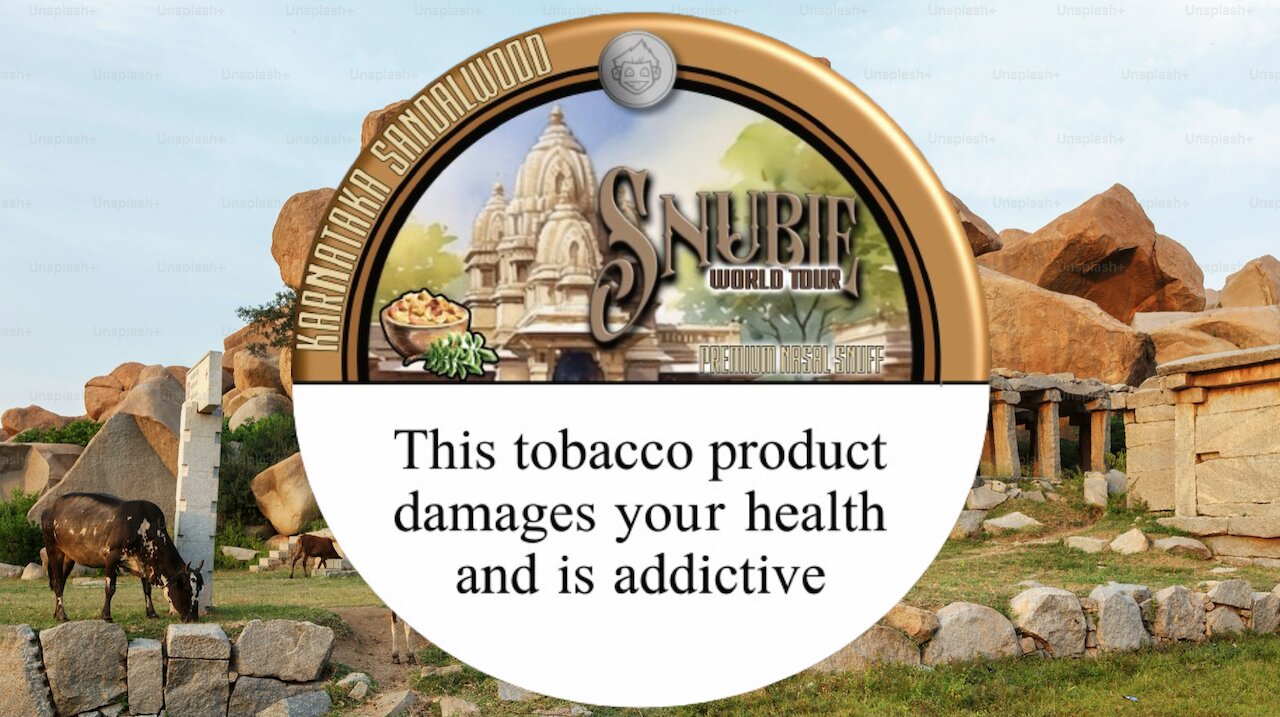 Snubie World Tour: Karnataka Sandalwood (Nasal Snuff) Review